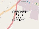 Anfahrt zum Rene Lezard Outlet  in Metzingen (Baden-Württemberg)